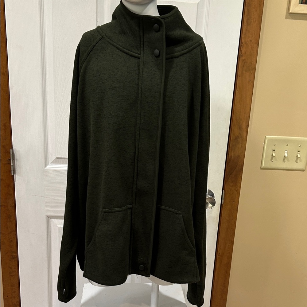 Champion HunterGreen Zip Up Jacket